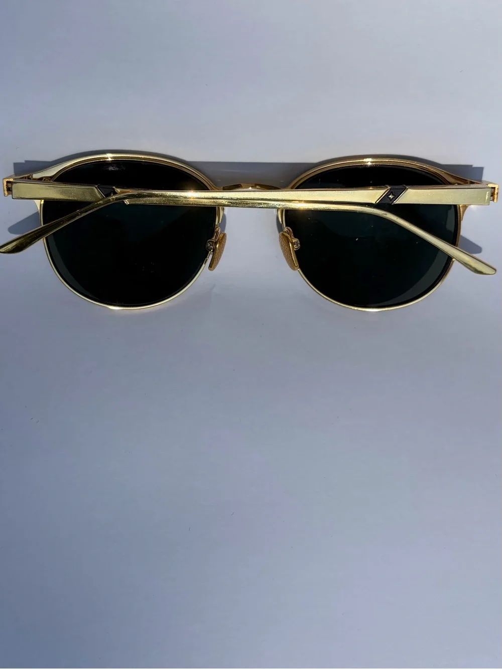 Leisure Society “Antibes” Eyeglass Frame in 24K gold plate over titanium